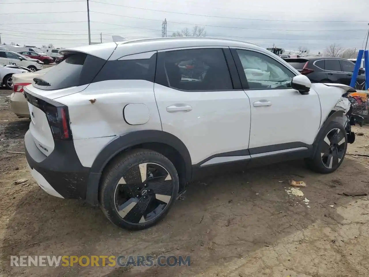 3 Photograph of a damaged car 3N8AP6DB7SL348385 NISSAN KICKS 2025