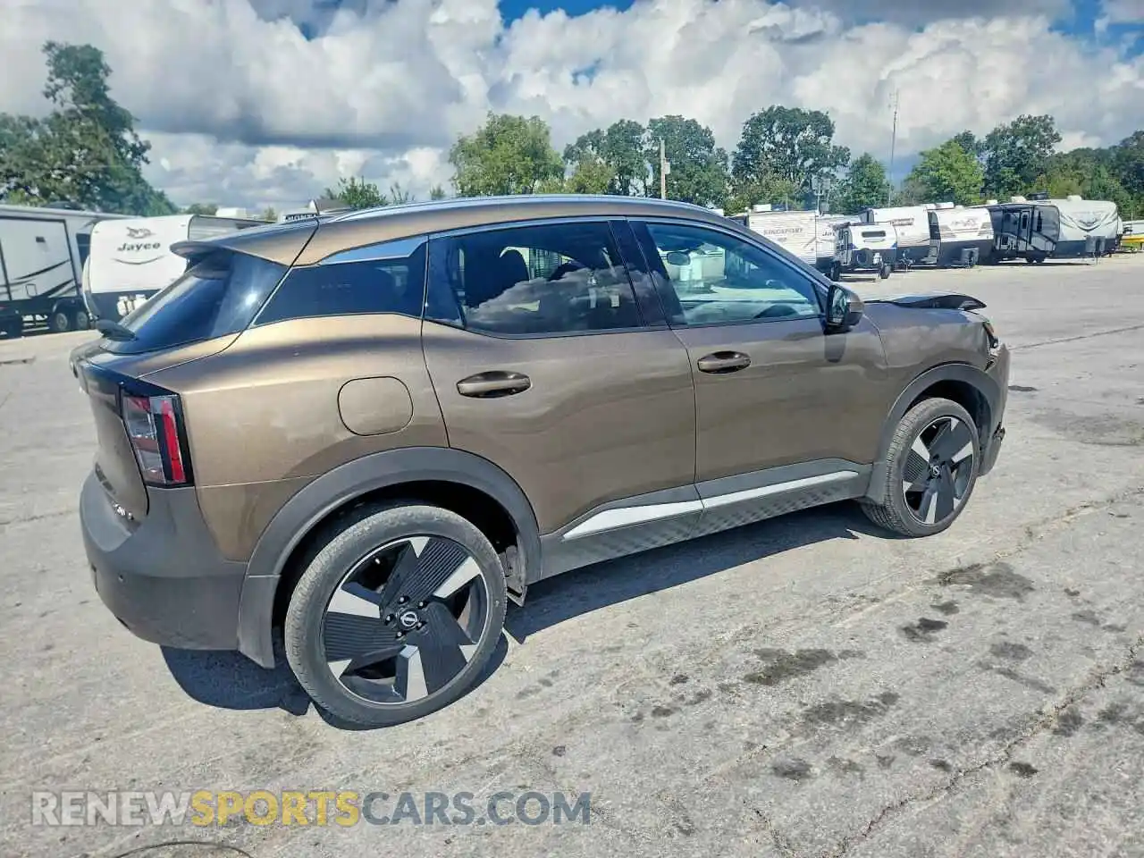 3 fotografías del automóvil dañado 3N8AP6DB7SL370936 NISSAN KICKS 2025