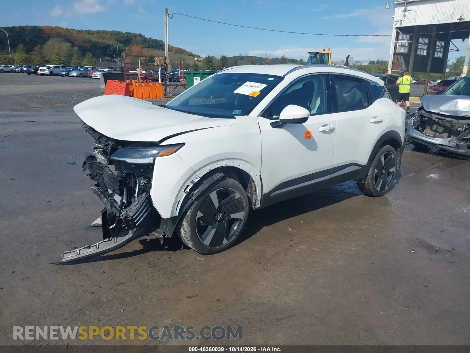 2 Photograph of a damaged car 3N8AP6DB8SL332194 NISSAN KICKS 2025