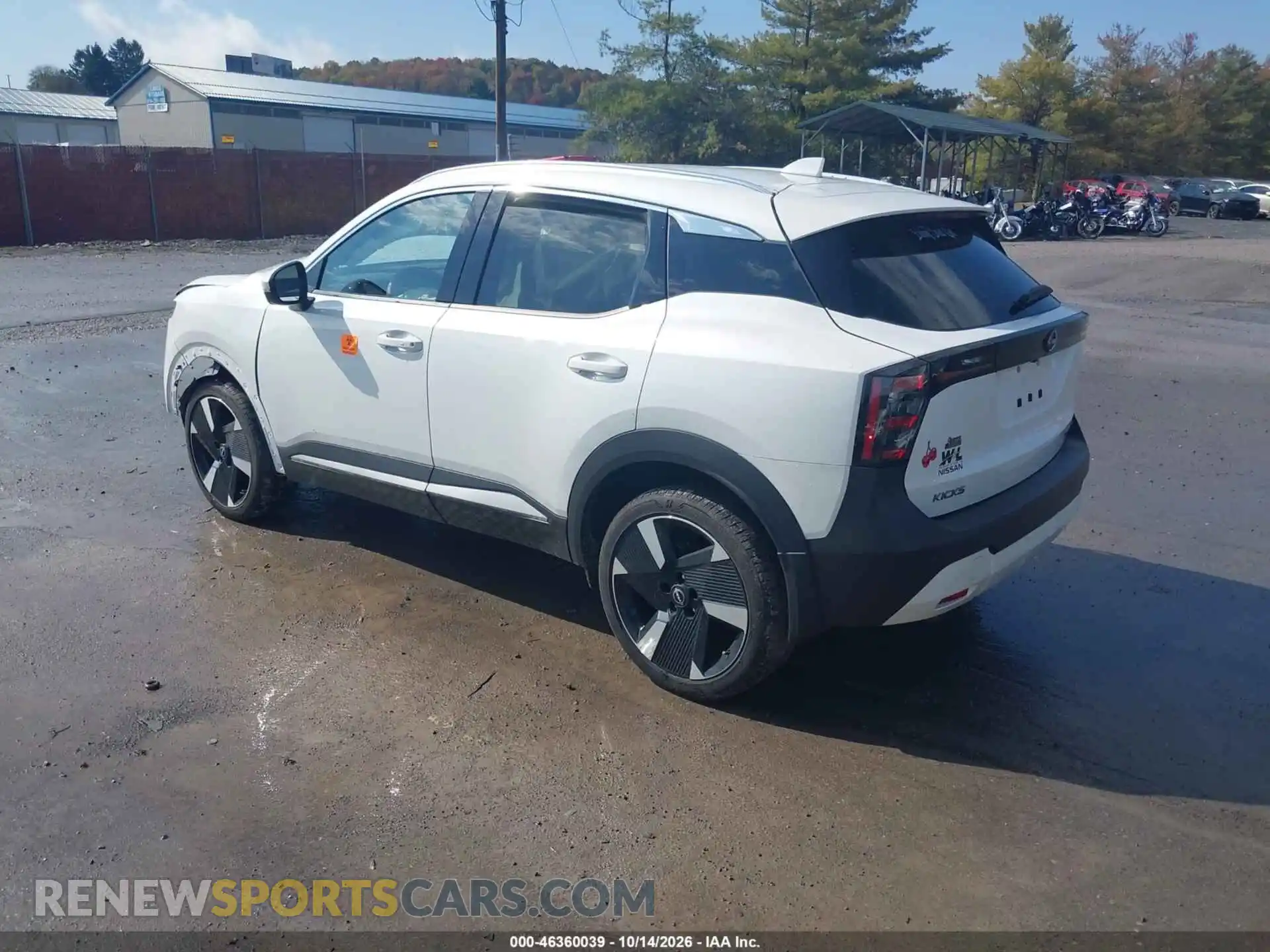 3 Photograph of a damaged car 3N8AP6DB8SL332194 NISSAN KICKS 2025