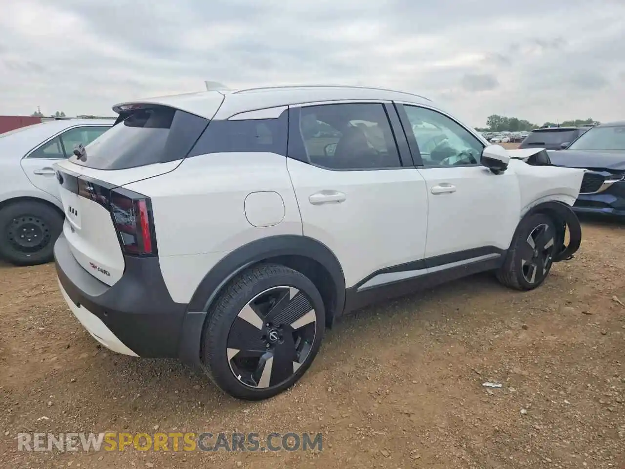3 Photograph of a damaged car 3N8AP6DB9SL318871 NISSAN KICKS 2025