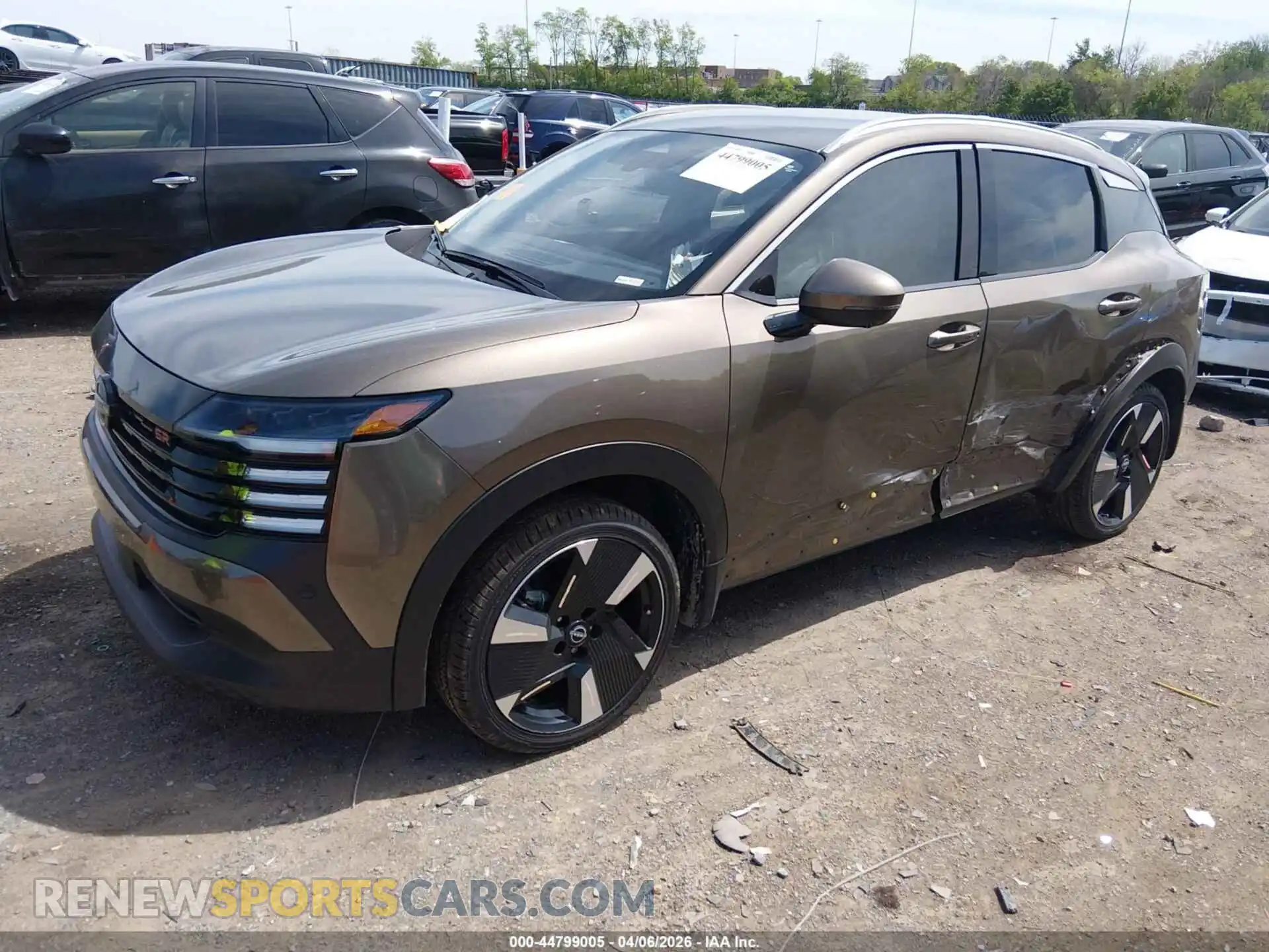 2 Photograph of a damaged car 3N8AP6DB9SL319759 NISSAN KICKS 2025