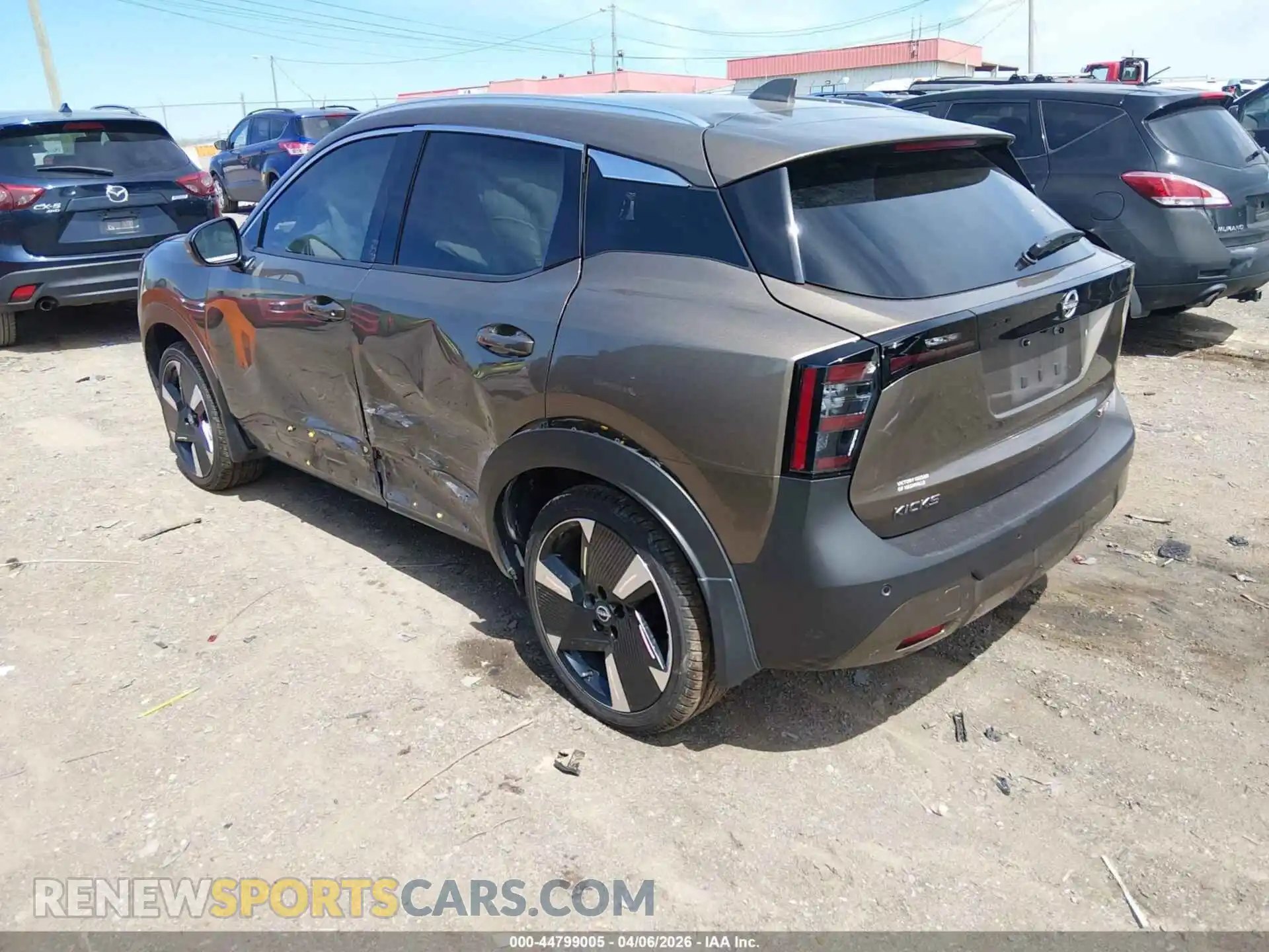 3 Photograph of a damaged car 3N8AP6DB9SL319759 NISSAN KICKS 2025