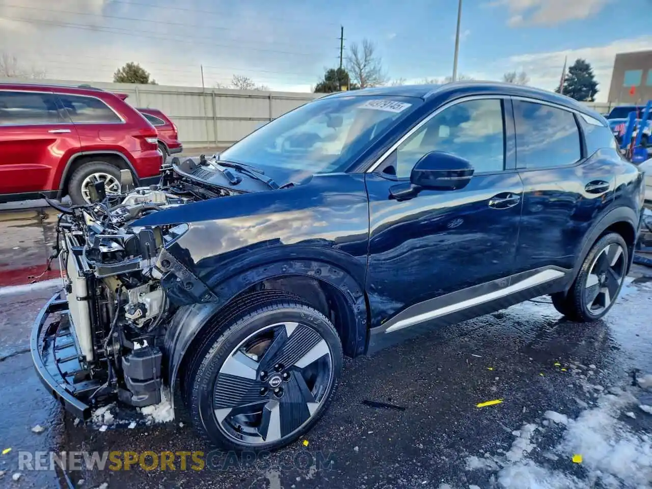 1 Photograph of a damaged car 3N8AP6DB9SL324024 NISSAN KICKS 2025