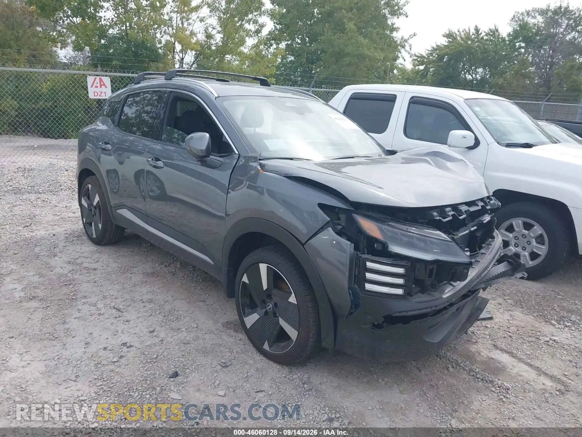 1 Photograph of a damaged car 3N8AP6DB9SL348484 NISSAN KICKS 2025