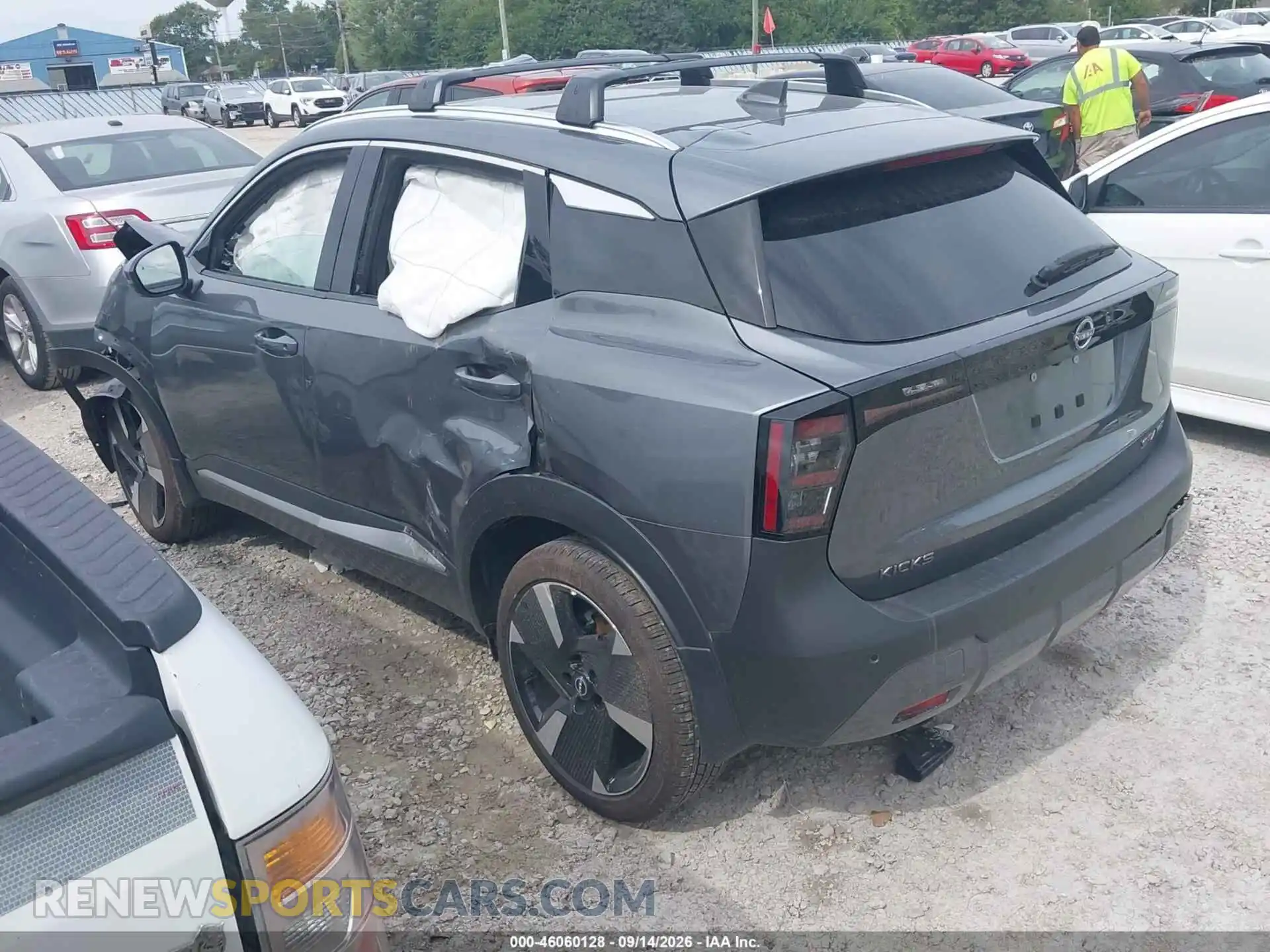 3 Photograph of a damaged car 3N8AP6DB9SL348484 NISSAN KICKS 2025