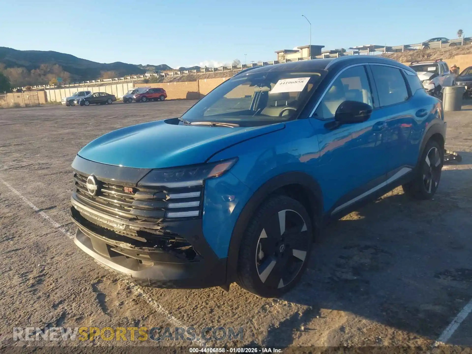 2 Photograph of a damaged car 3N8AP6DB9SL381257 NISSAN KICKS 2025