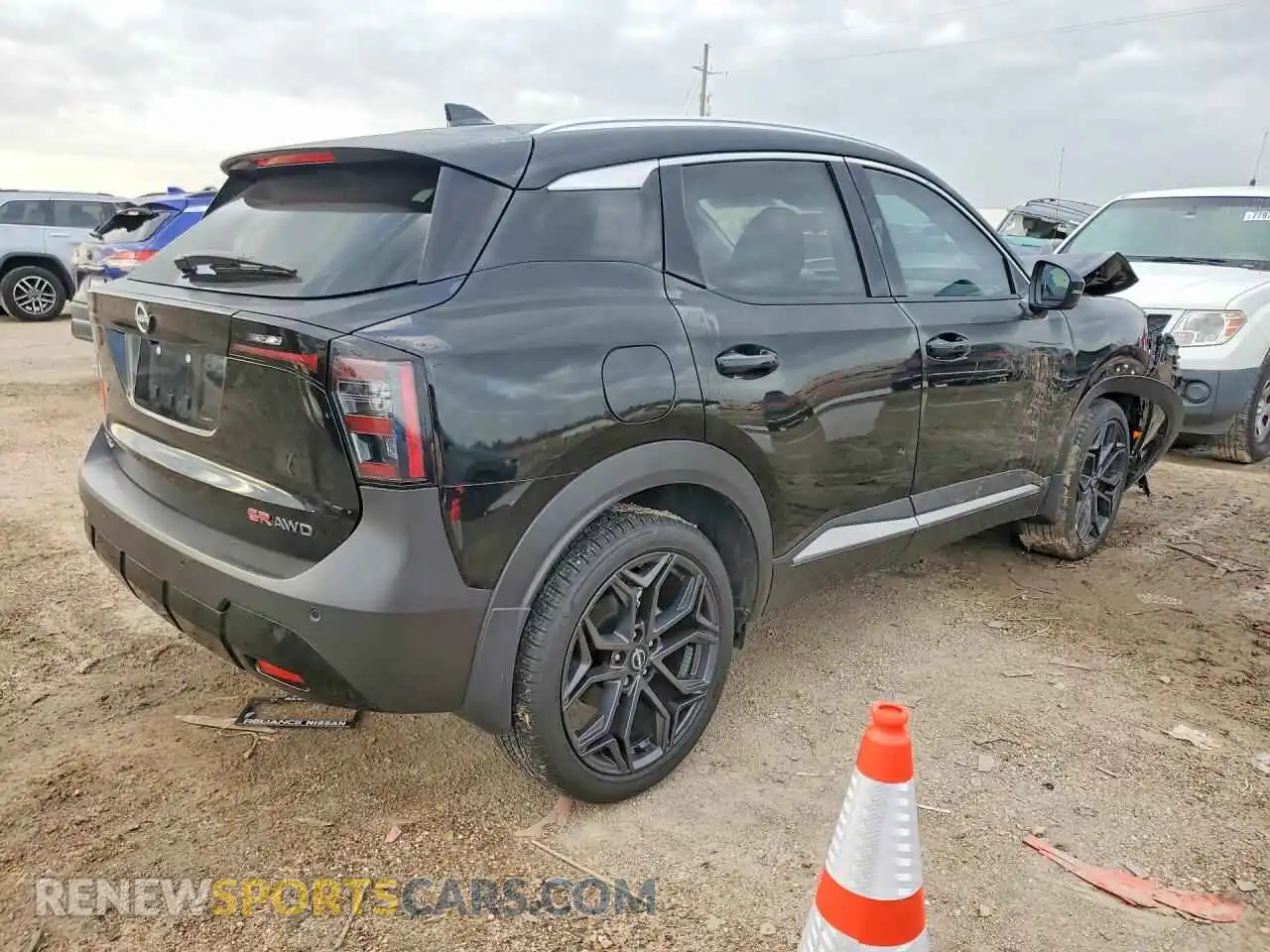 3 Photograph of a damaged car 3N8AP6DB9SL392680 NISSAN KICKS 2025