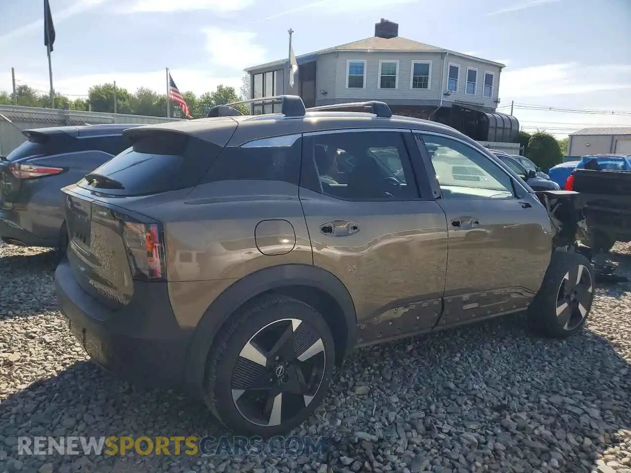 3 Photograph of a damaged car 3N8AP6DBXSL311752 NISSAN KICKS 2025