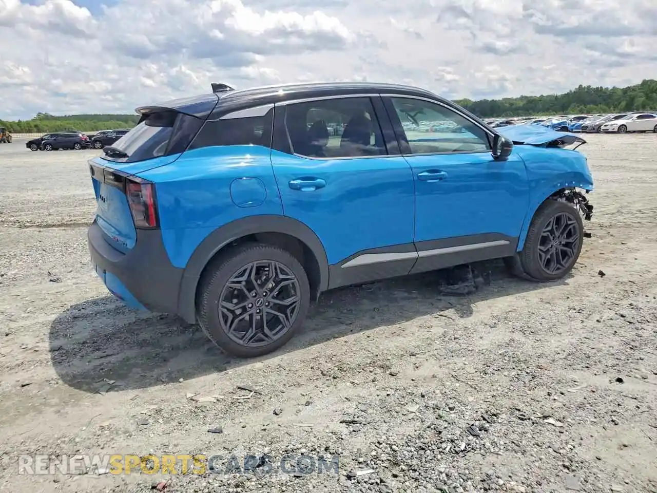 3 Photograph of a damaged car 3N8AP6DBXSL324503 NISSAN KICKS 2025