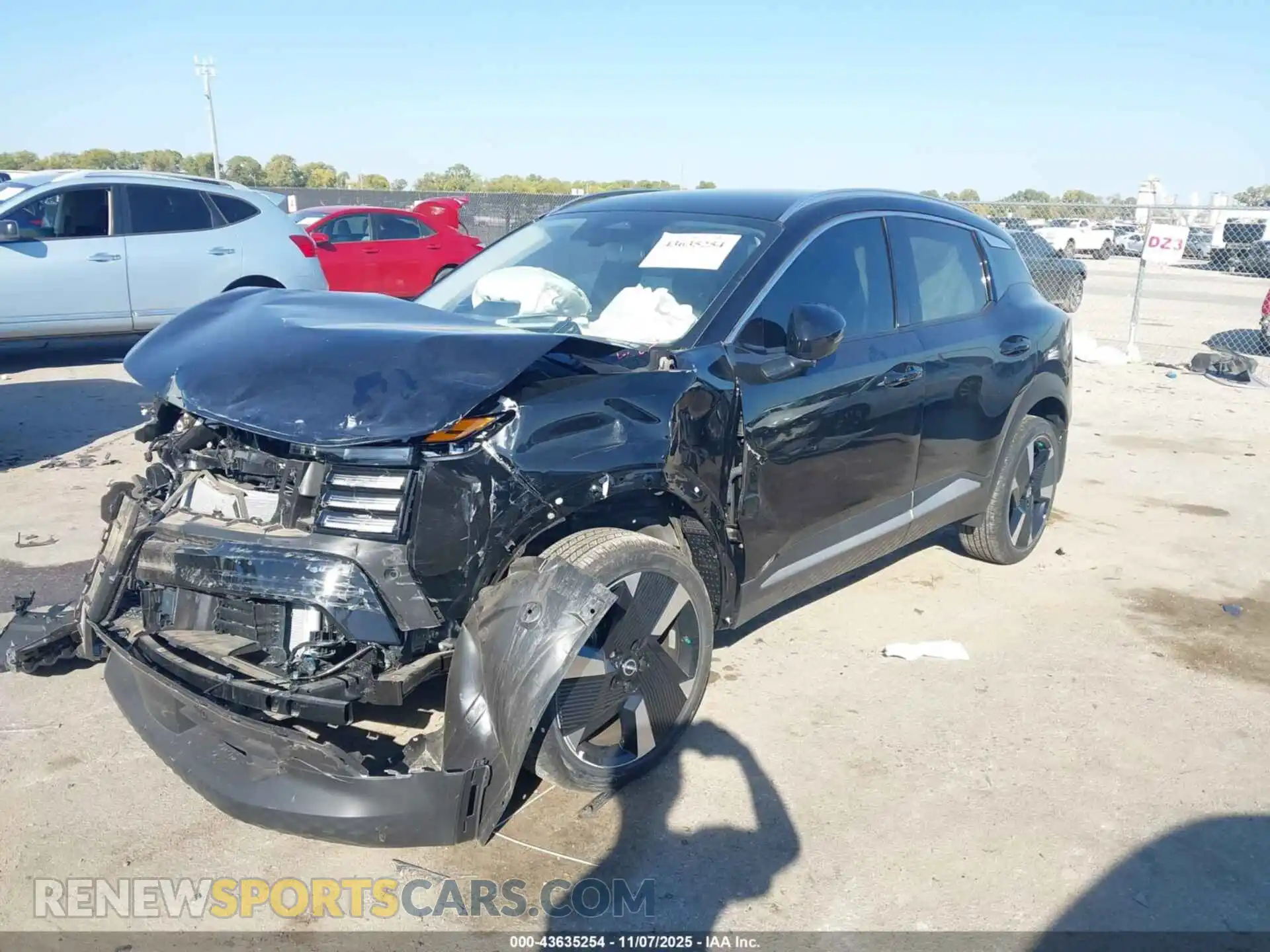 2 Photograph of a damaged car 3N8AP6DBXSL347179 NISSAN KICKS 2025