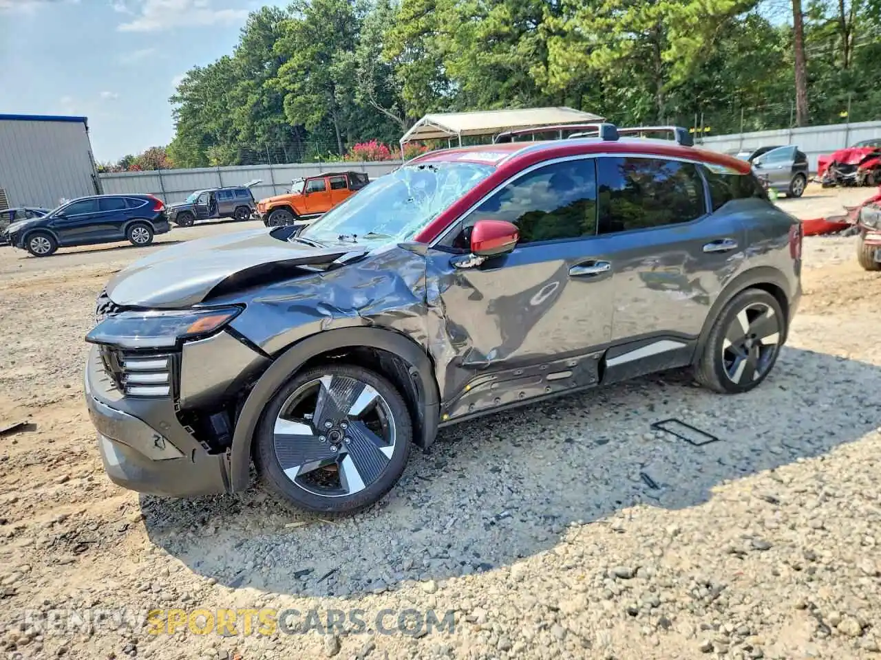 1 Photograph of a damaged car 3N8AP6DBXSL403122 NISSAN KICKS 2025