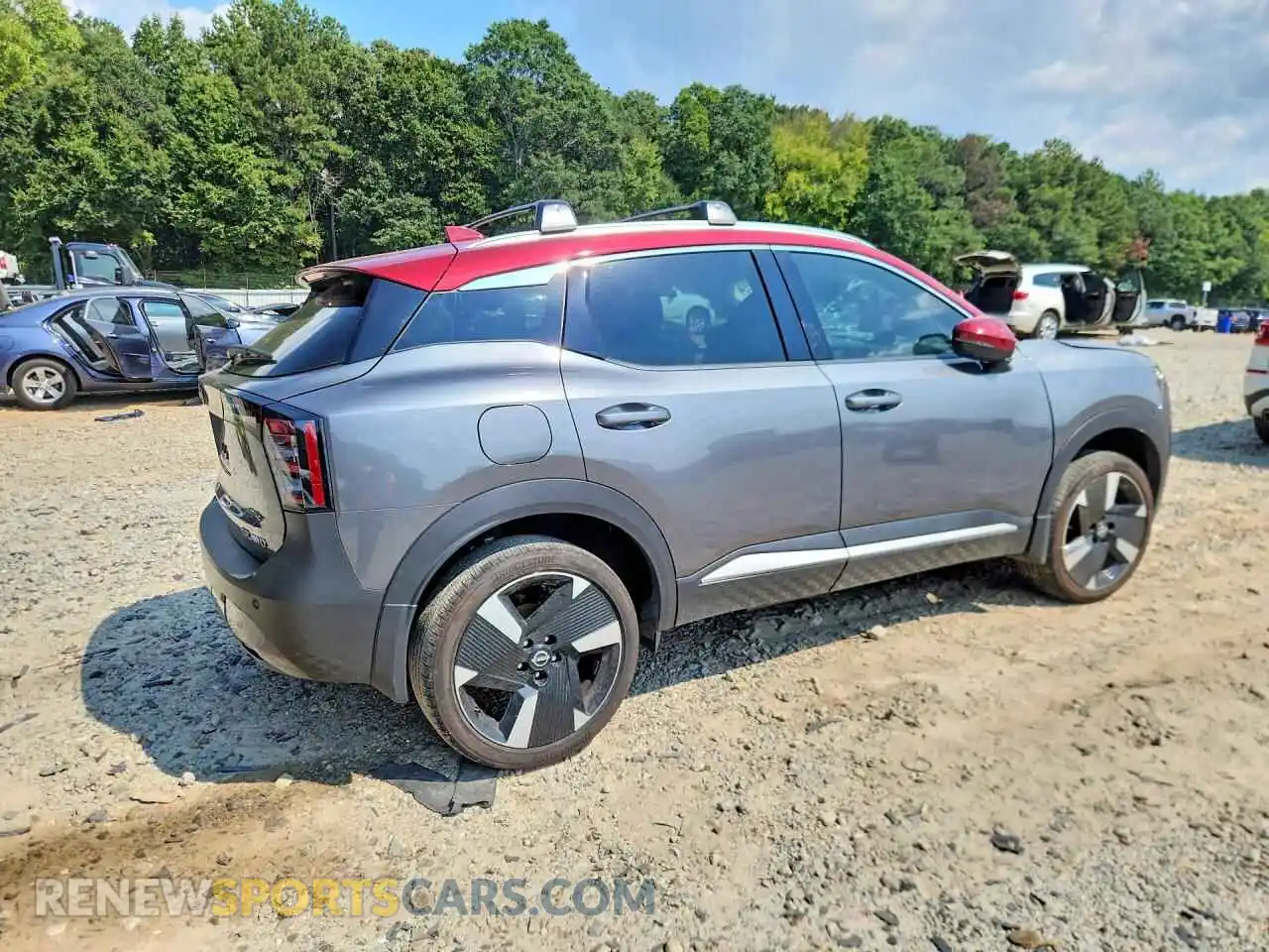 3 Photograph of a damaged car 3N8AP6DBXSL403122 NISSAN KICKS 2025