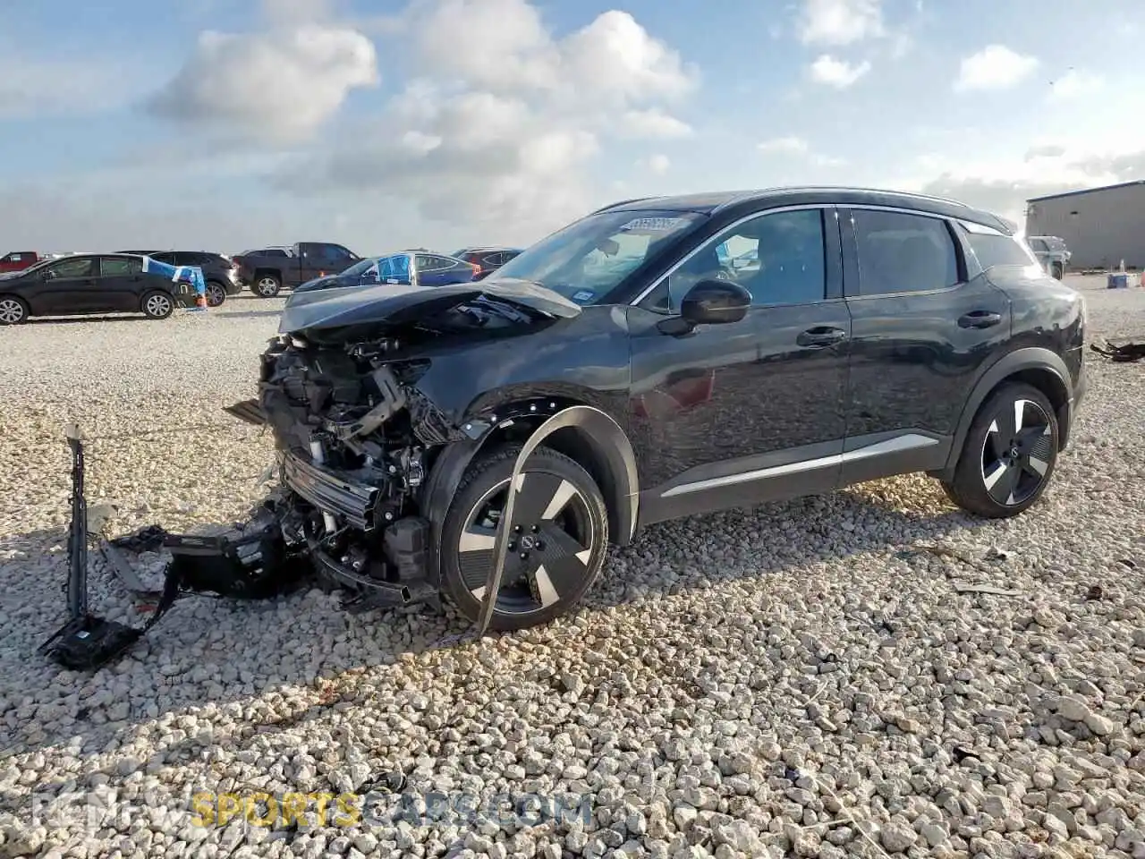 1 Photograph of a damaged car 3N8AP6DC1SL314015 NISSAN KICKS 2025