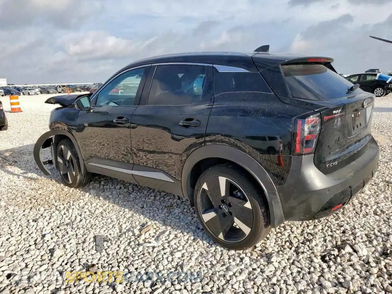 2 Photograph of a damaged car 3N8AP6DC1SL314015 NISSAN KICKS 2025