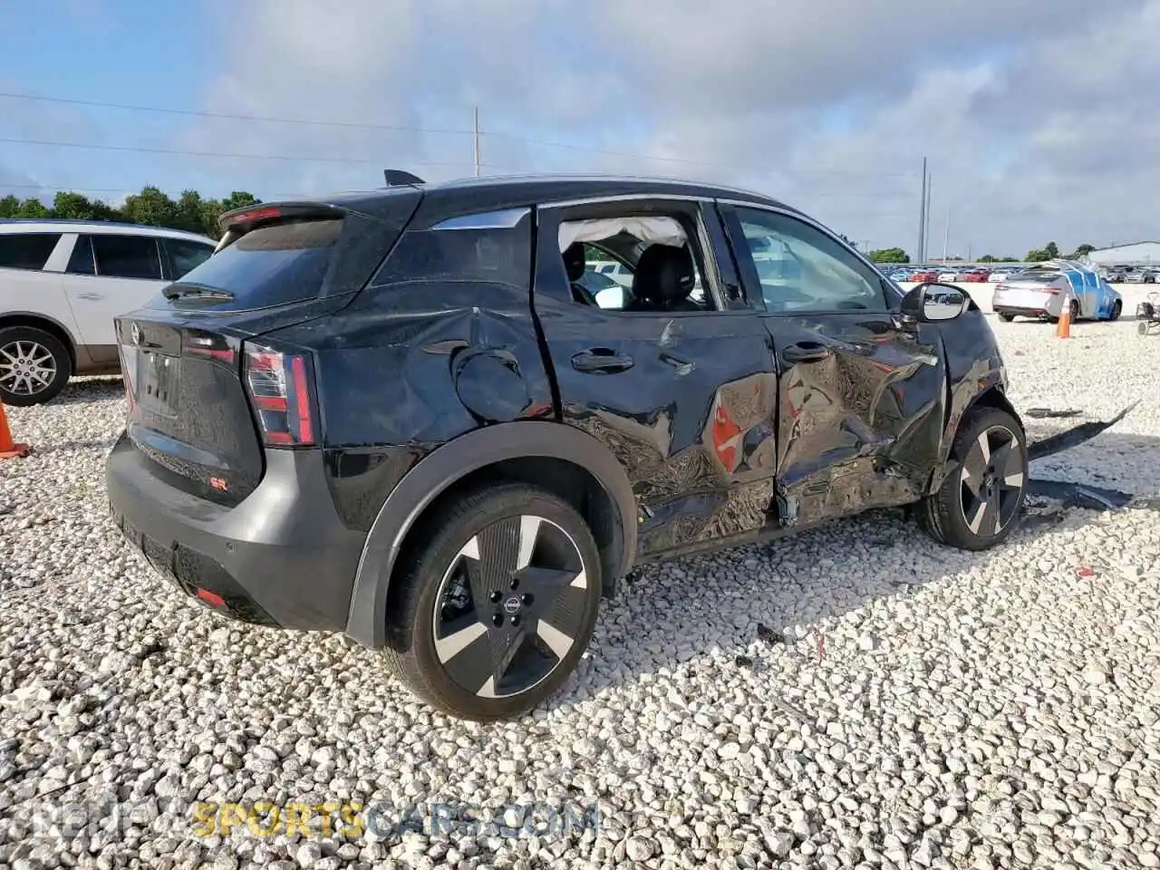 3 Photograph of a damaged car 3N8AP6DC1SL314015 NISSAN KICKS 2025
