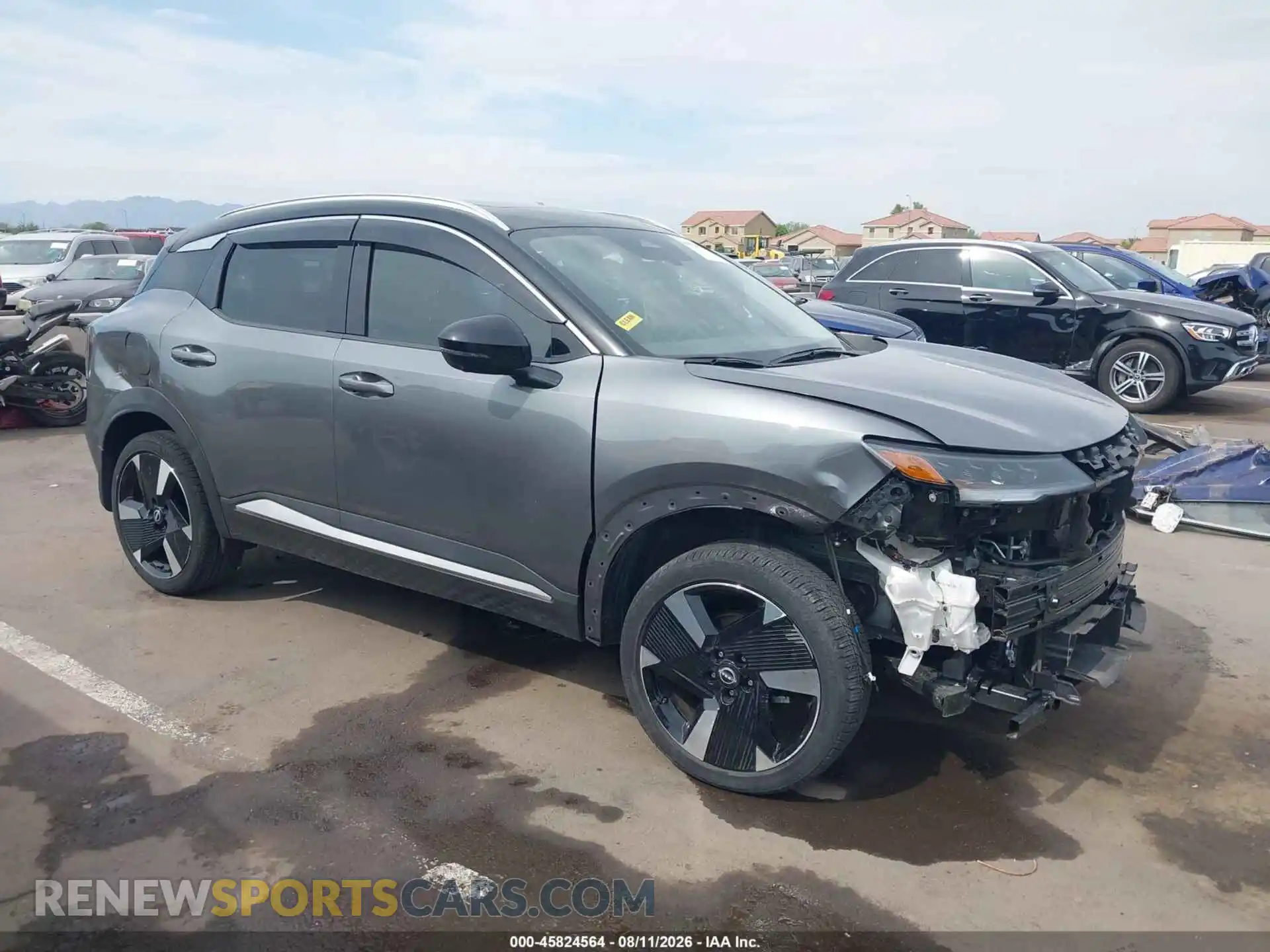 1 Photograph of a damaged car 3N8AP6DC6SL359435 NISSAN KICKS 2025