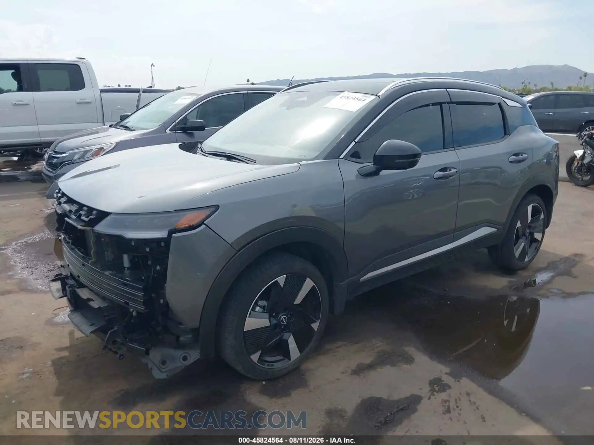2 Photograph of a damaged car 3N8AP6DC6SL359435 NISSAN KICKS 2025