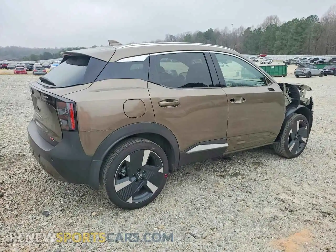 3 Photograph of a damaged car 3N8AP6DC7SL383758 NISSAN KICKS 2025