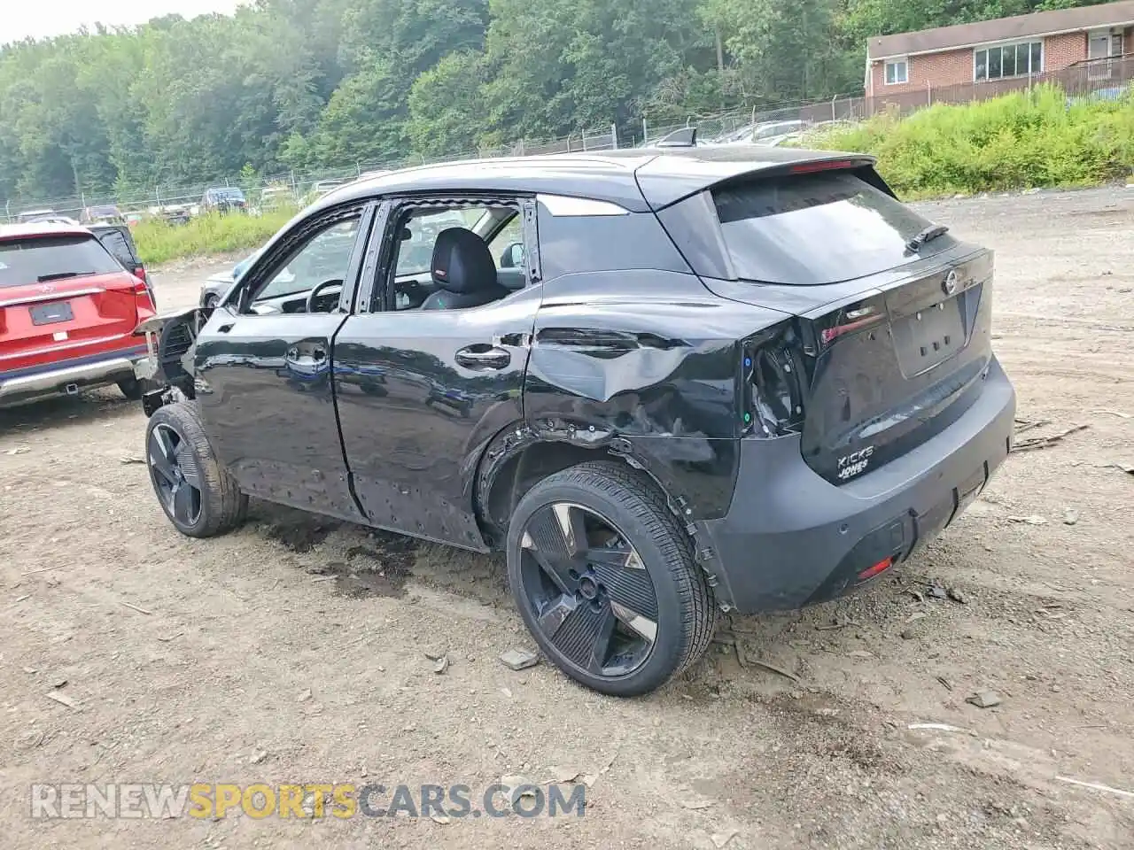 2 Photograph of a damaged car 3N8AP6DC8SL300399 NISSAN KICKS 2025