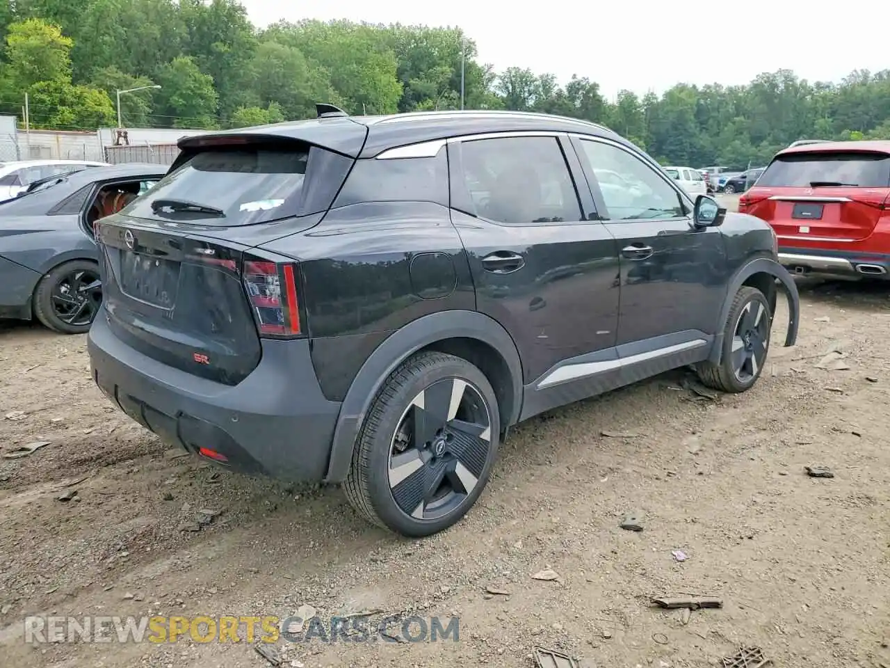 3 Photograph of a damaged car 3N8AP6DC8SL300399 NISSAN KICKS 2025