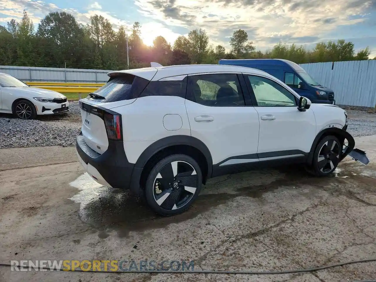 3 Photograph of a damaged car 3N8AP6DC9SL300119 NISSAN KICKS 2025