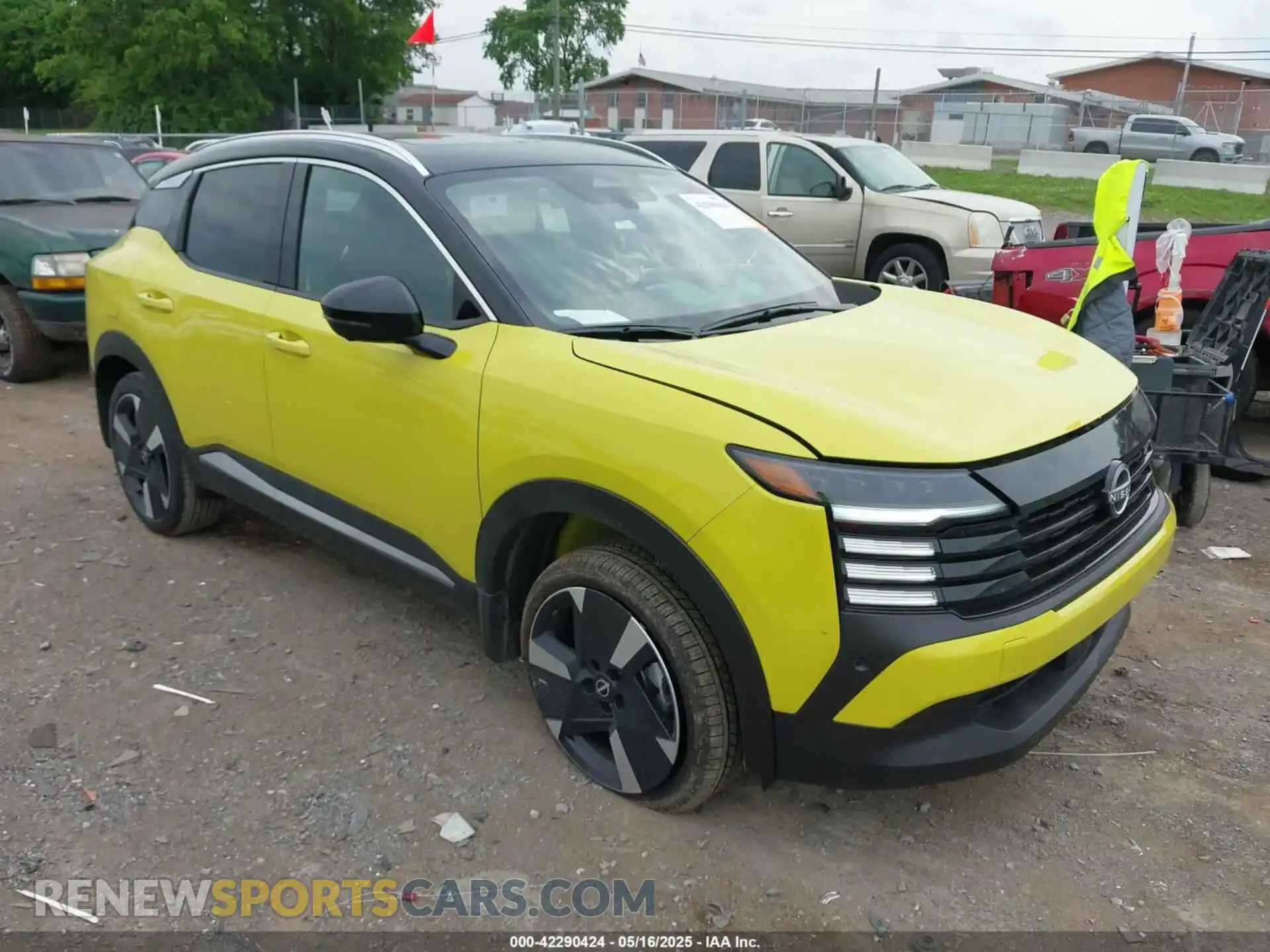 1 fotografías del automóvil dañado 3N8AP6DC9SL350020 NISSAN KICKS 2025