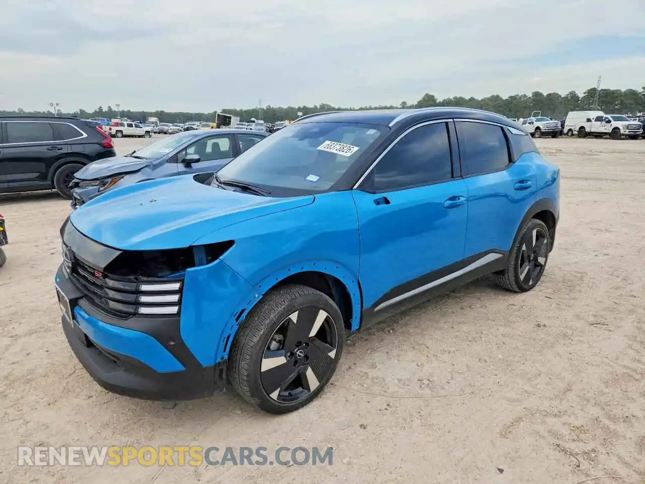 1 fotografías del automóvil dañado 3N8AP6DCXSL360815 NISSAN KICKS 2025