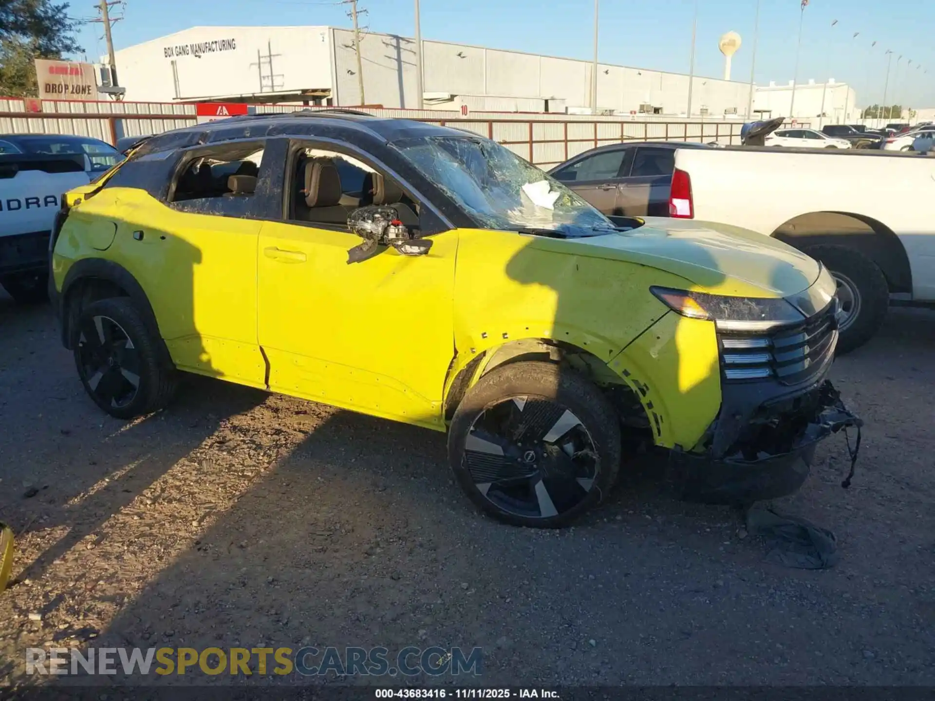 1 Photograph of a damaged car 3N8AP6DCXSL394639 NISSAN KICKS 2025