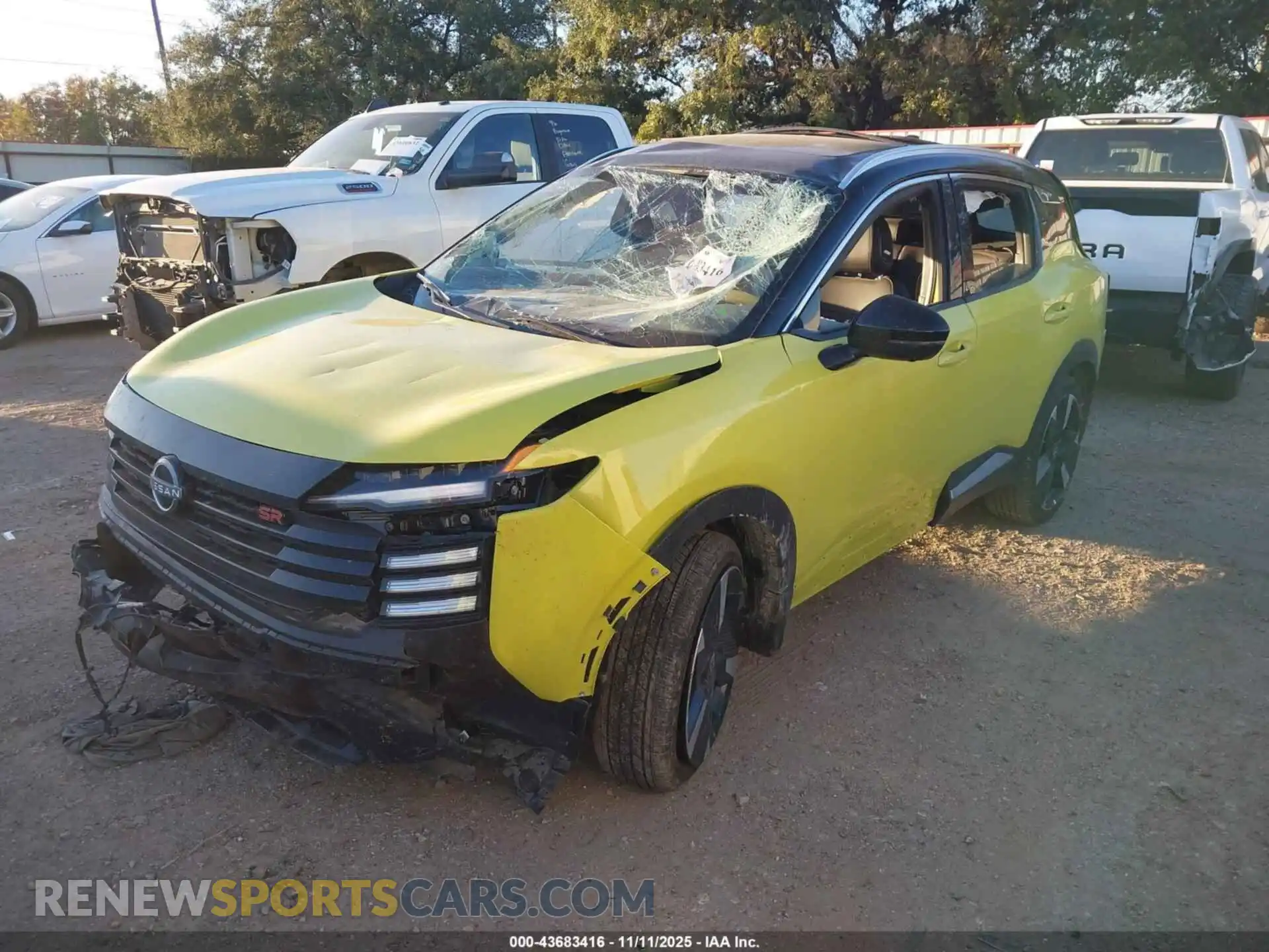 2 Photograph of a damaged car 3N8AP6DCXSL394639 NISSAN KICKS 2025