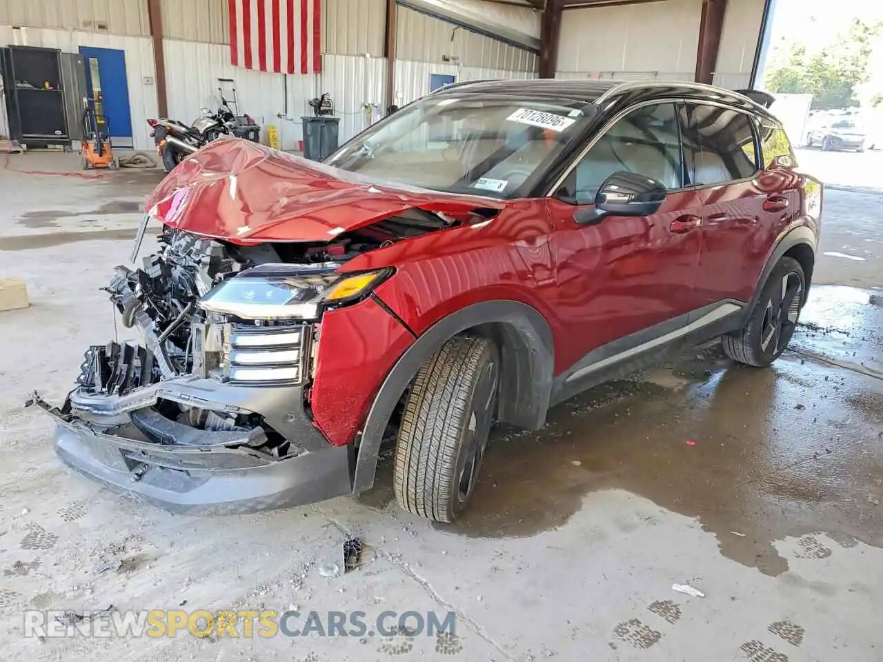 1 Photograph of a damaged car 3N8AP6DD0SL436423 NISSAN KICKS 2025
