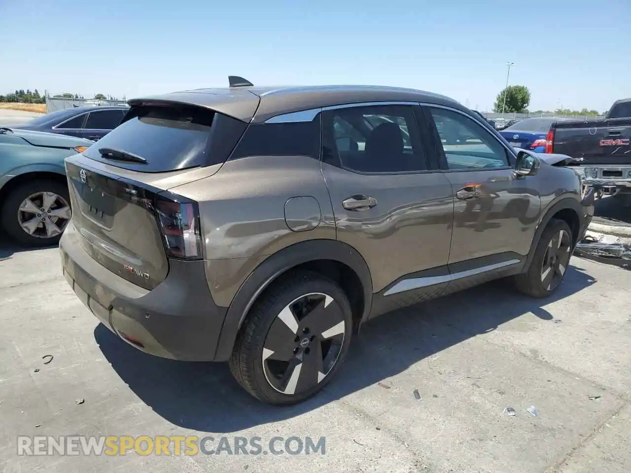 3 Photograph of a damaged car 3N8AP6DD1SL428993 NISSAN KICKS 2025