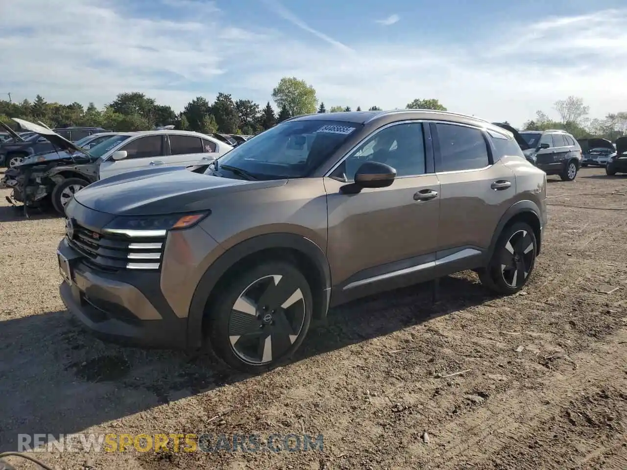 1 Photograph of a damaged car 3N8AP6DD2SL300469 NISSAN KICKS 2025