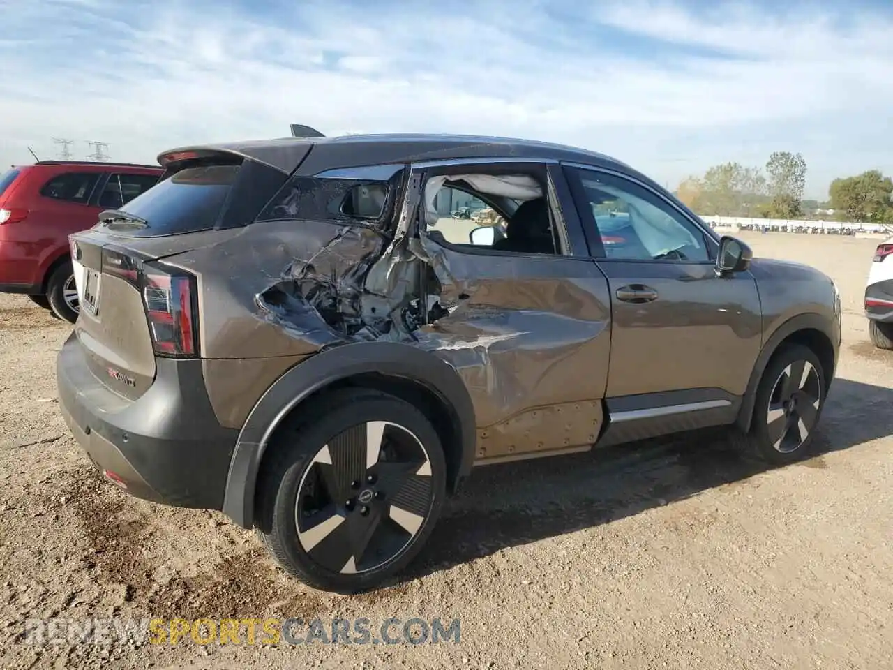 3 Photograph of a damaged car 3N8AP6DD2SL300469 NISSAN KICKS 2025