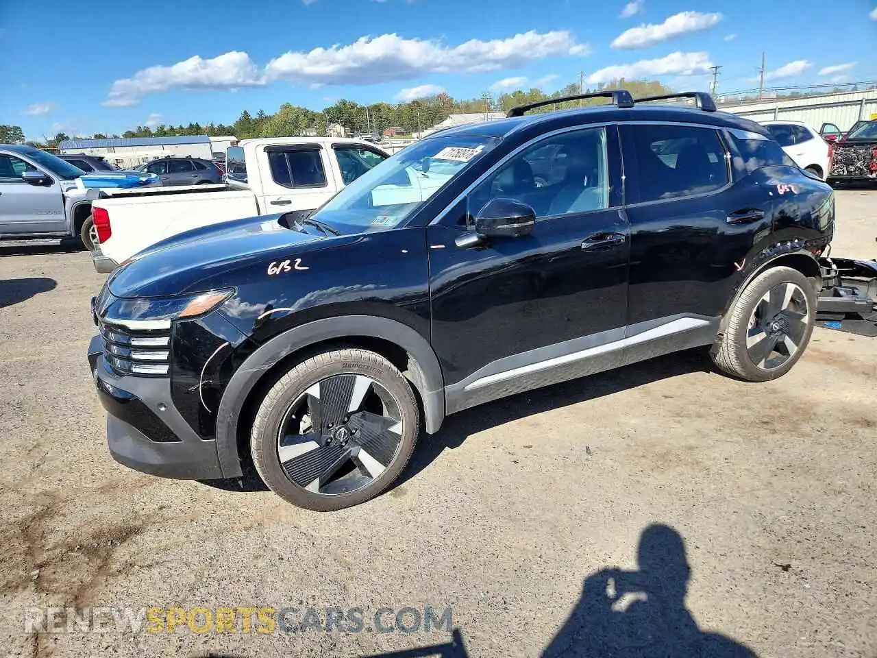 1 Photograph of a damaged car 3N8AP6DD2SL353852 NISSAN KICKS 2025