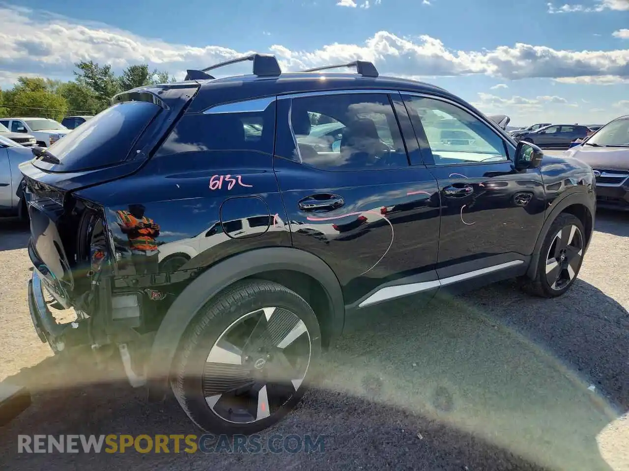3 Photograph of a damaged car 3N8AP6DD2SL353852 NISSAN KICKS 2025