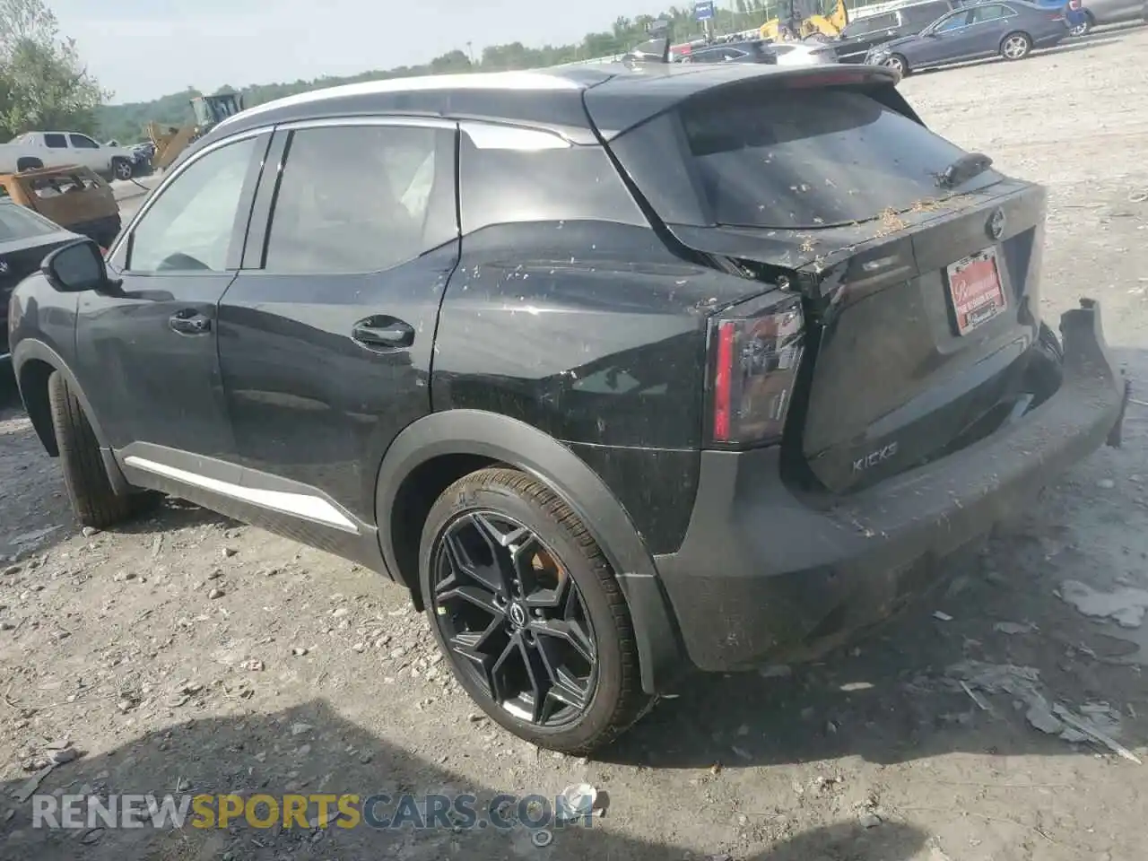 2 Photograph of a damaged car 3N8AP6DD3SL353133 NISSAN KICKS 2025