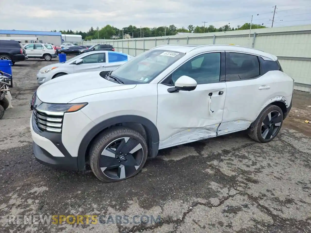 1 Photograph of a damaged car 3N8AP6DD3SL367016 NISSAN KICKS 2025