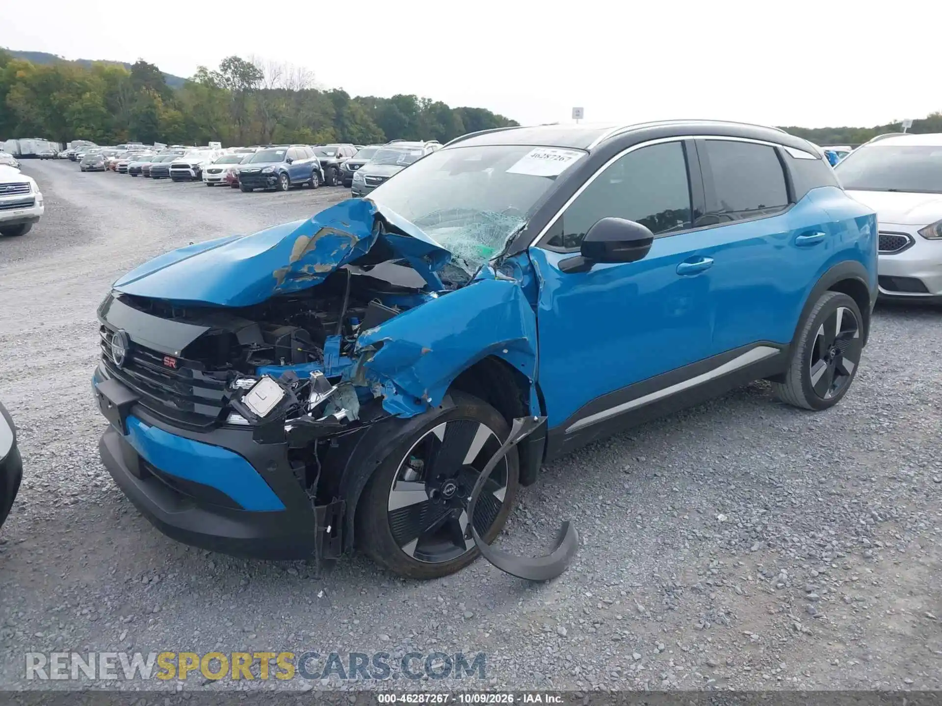 2 fotografías del automóvil dañado 3N8AP6DD6SL345091 NISSAN KICKS 2025