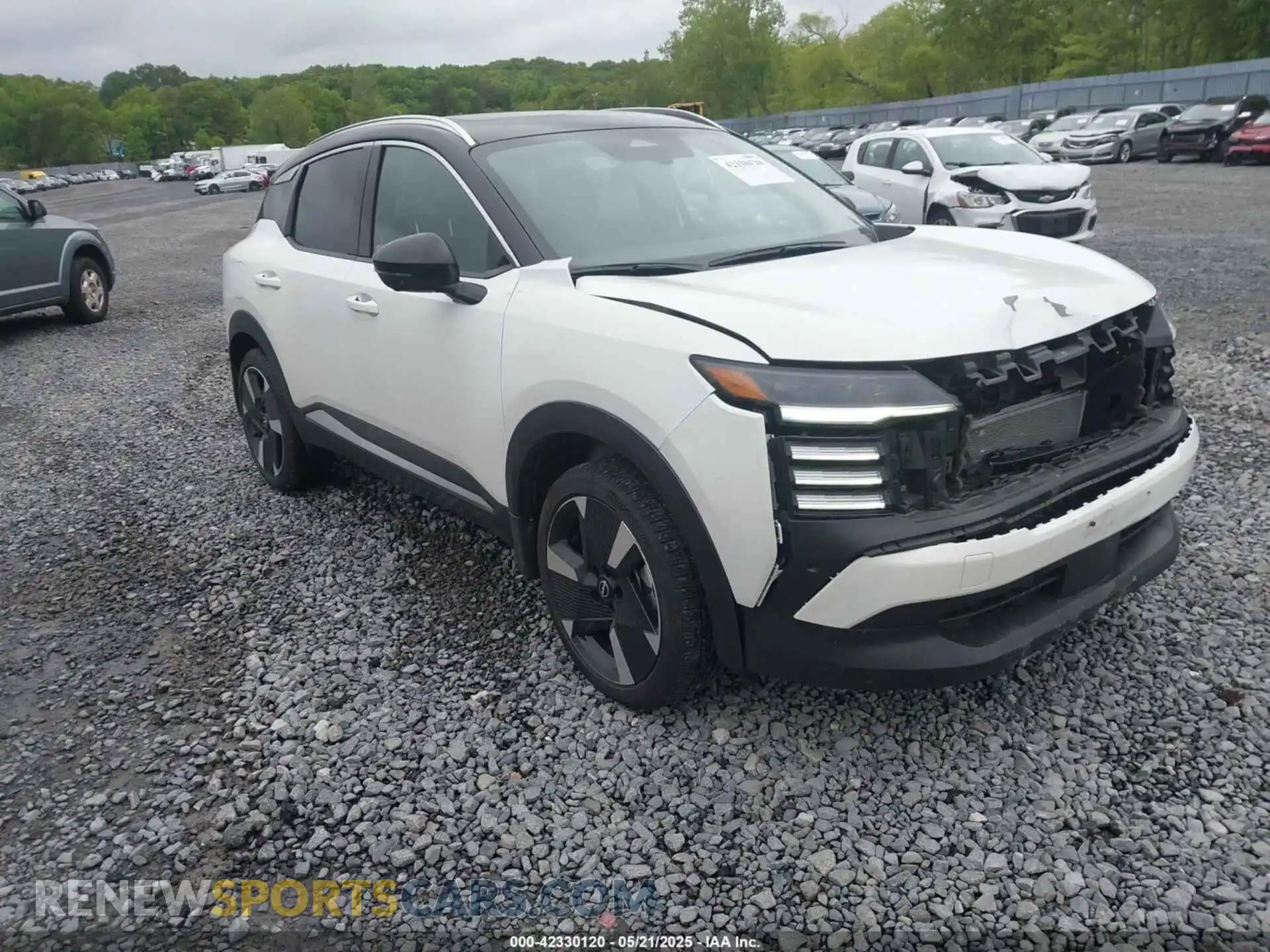1 Photograph of a damaged car 3N8AP6DD8SL307166 NISSAN KICKS 2025