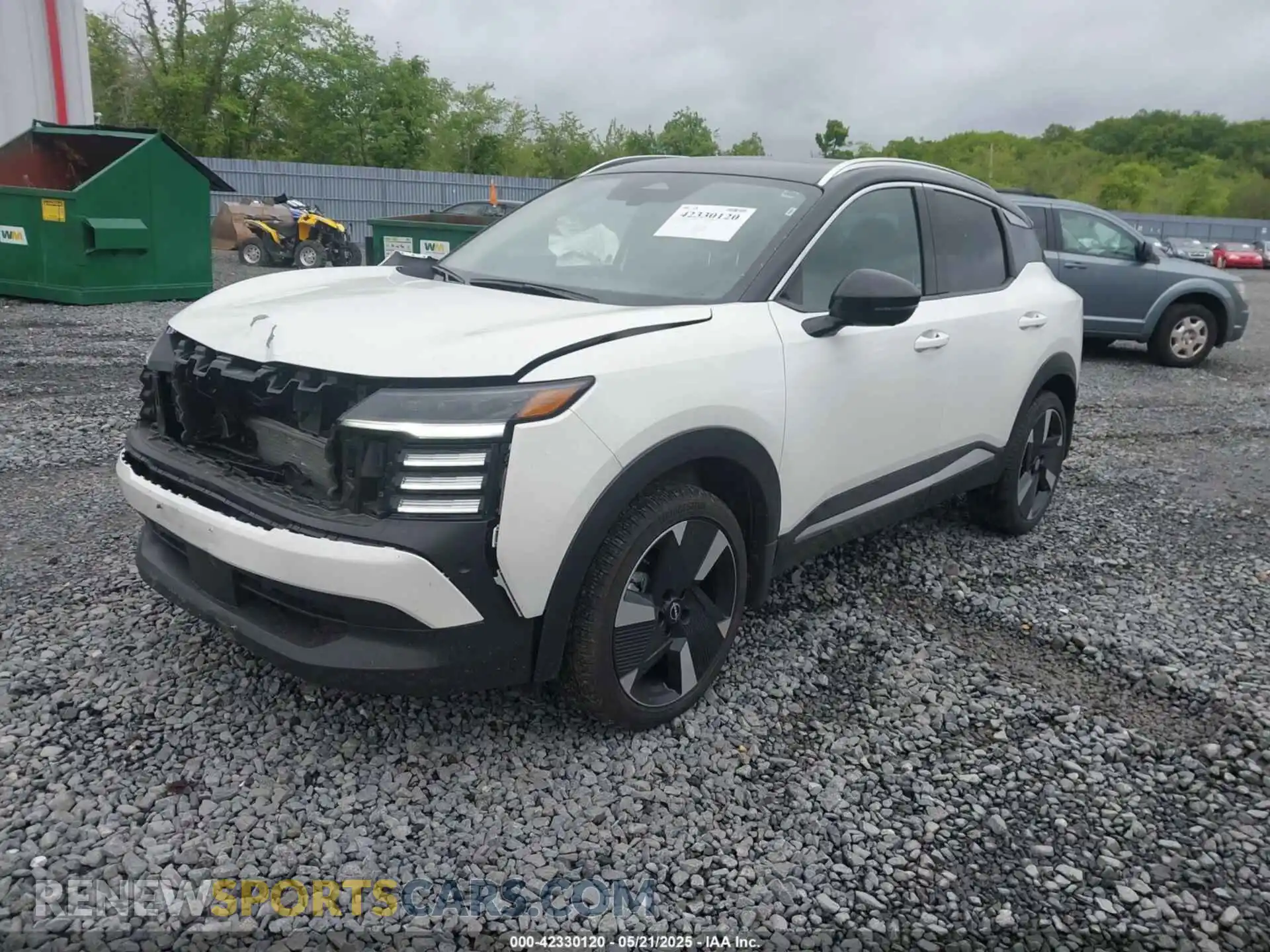 2 Photograph of a damaged car 3N8AP6DD8SL307166 NISSAN KICKS 2025