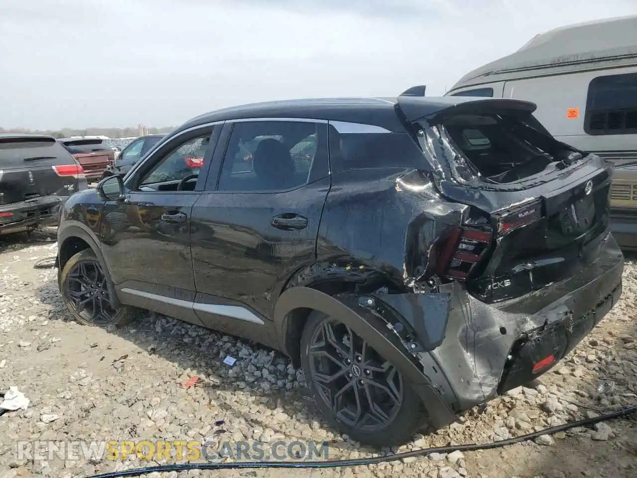2 Photograph of a damaged car 3N8AP6DD8SL357114 NISSAN KICKS 2025