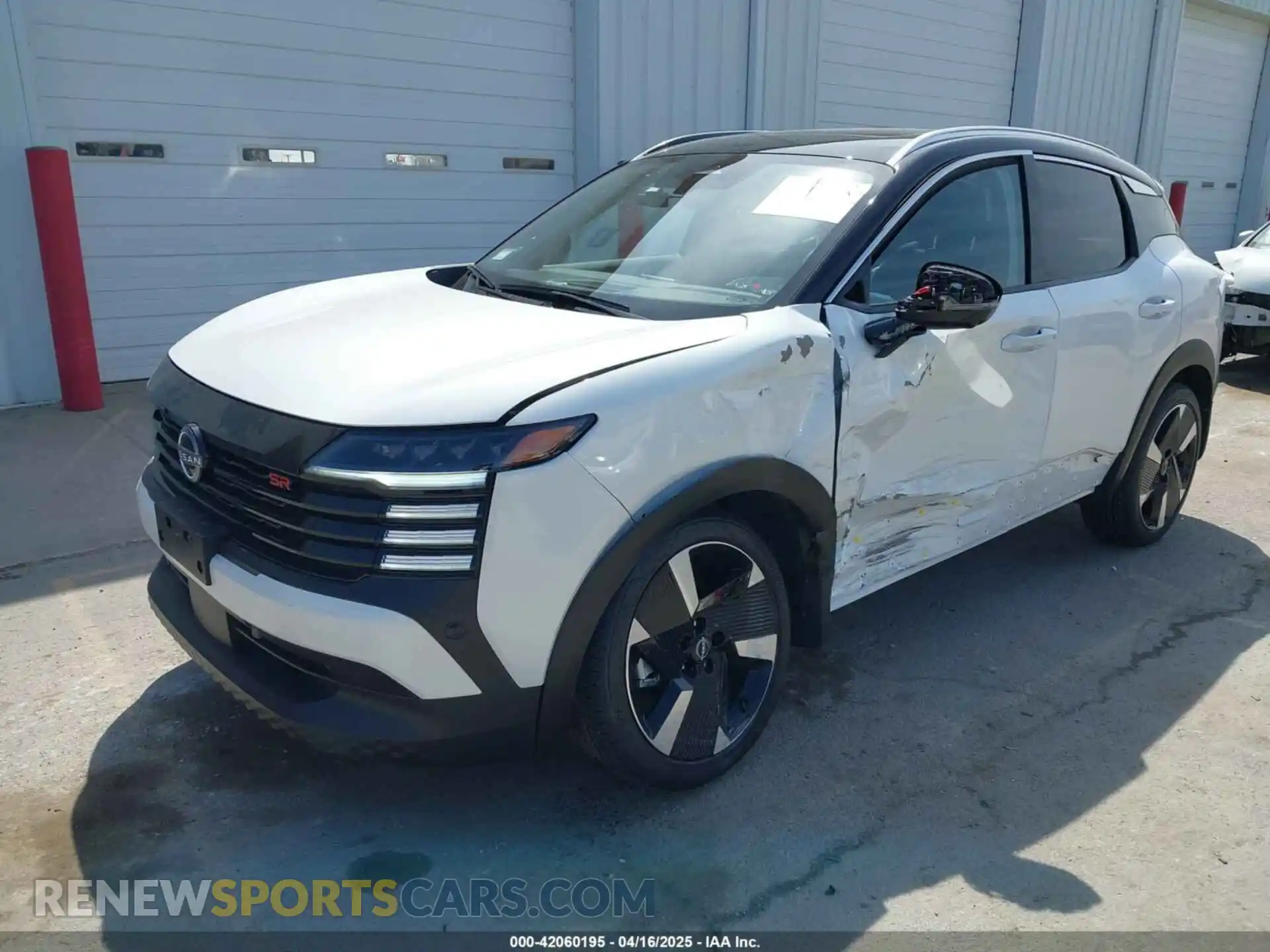 2 Photograph of a damaged car 3N8AP6DD8SL378383 NISSAN KICKS 2025