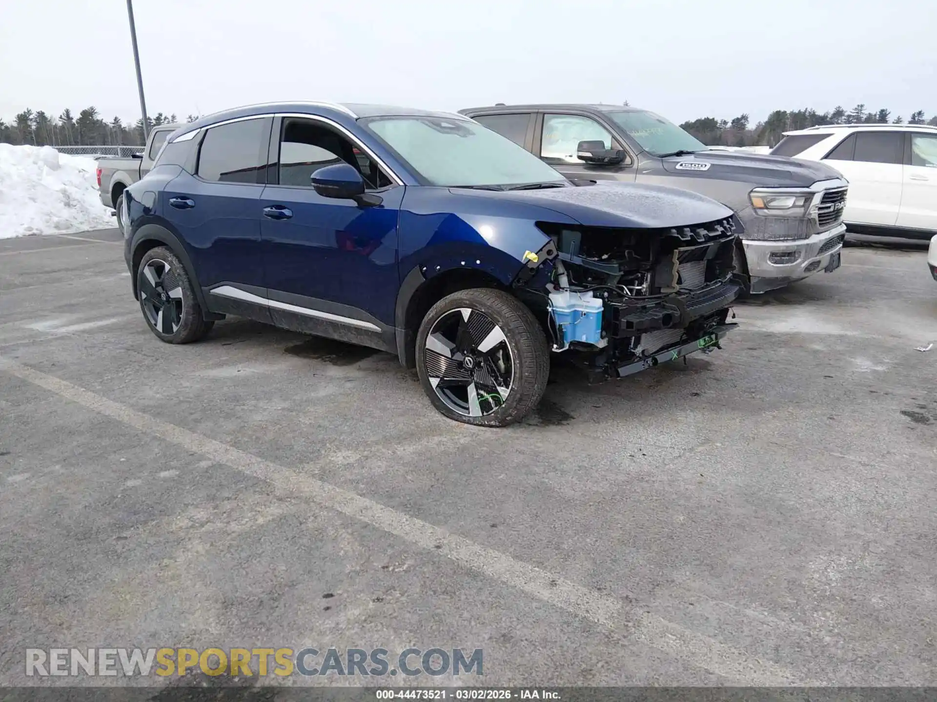 1 fotografías del automóvil dañado 3N8AP6DD9SL429941 NISSAN KICKS 2025