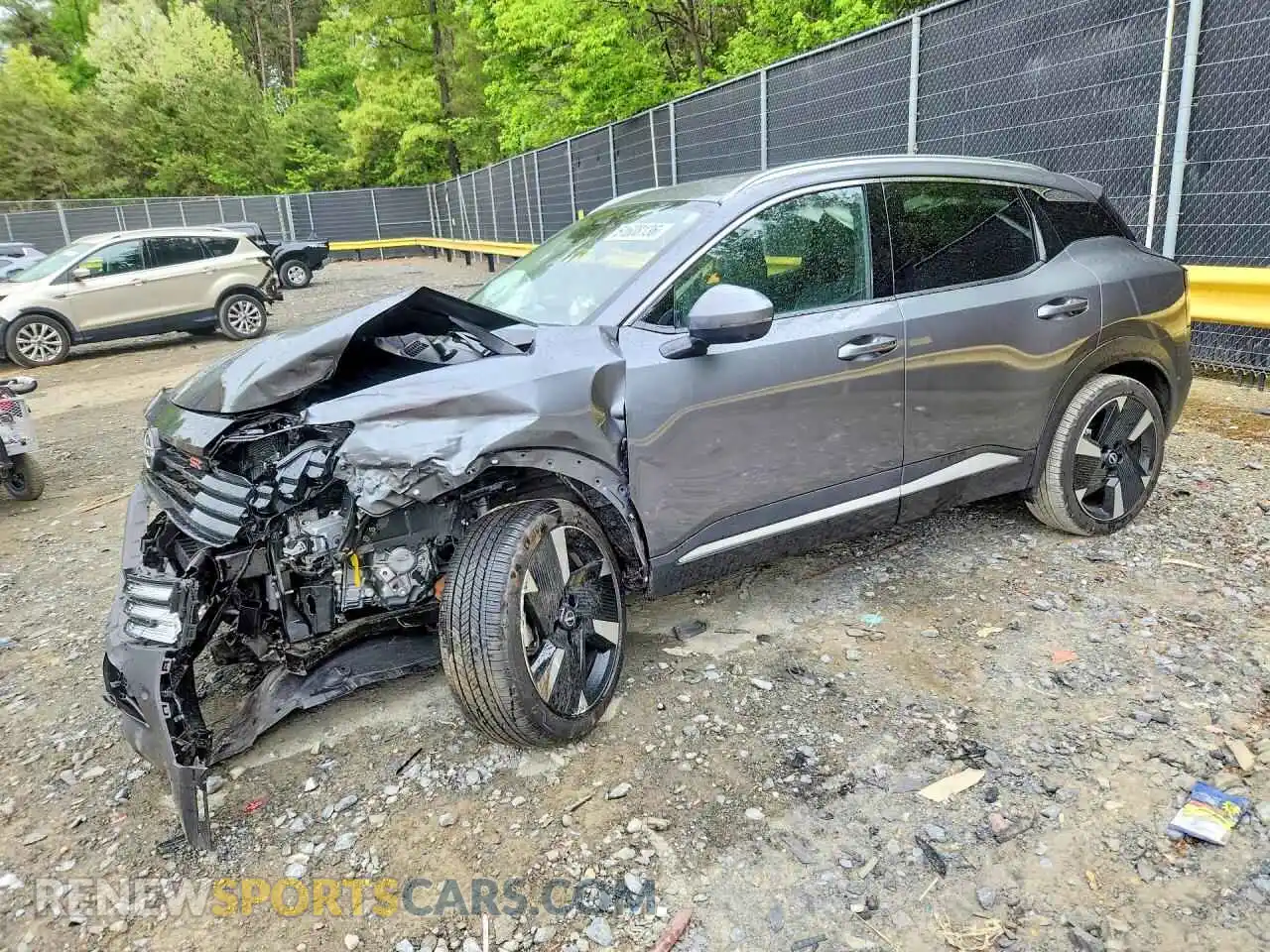 1 Photograph of a damaged car 3N8AP6DD9SL430930 NISSAN KICKS 2025