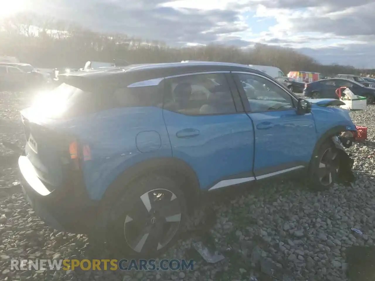 3 Photograph of a damaged car 3N8AP6DDXSL311929 NISSAN KICKS 2025