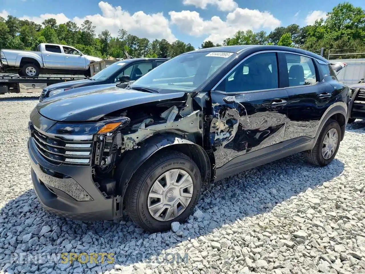 1 Photograph of a damaged car 3N8AP6BE0TL352244 NISSAN KICKS 2026
