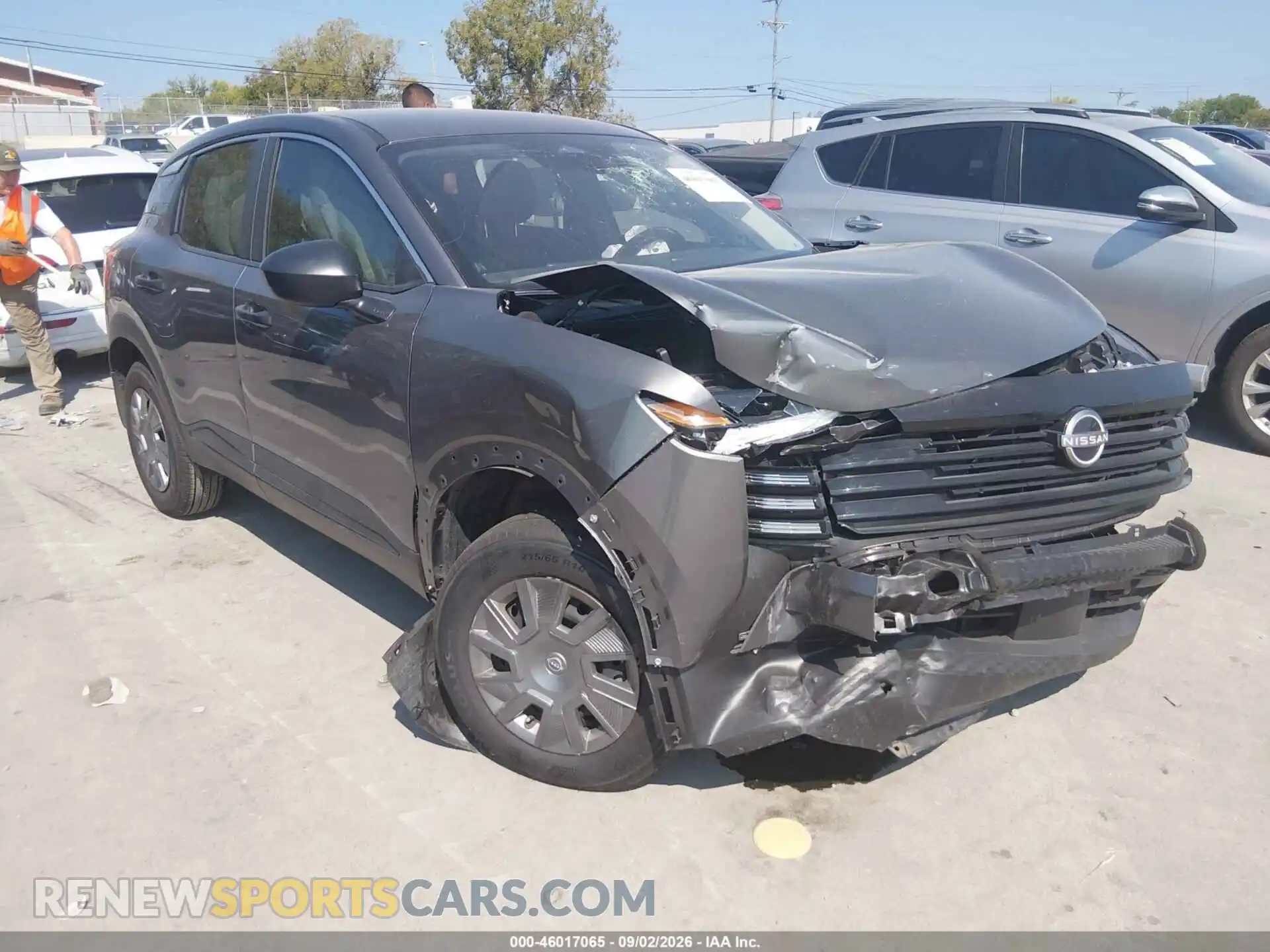 1 Photograph of a damaged car 3N8AP6BE0TL352292 NISSAN KICKS 2026