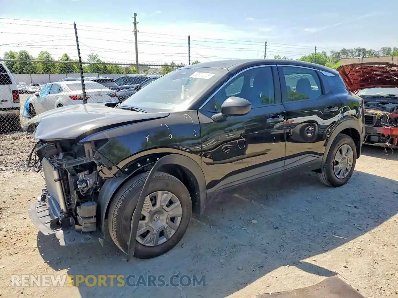 1 Photograph of a damaged car 3N8AP6BE1TL376911 NISSAN KICKS 2026