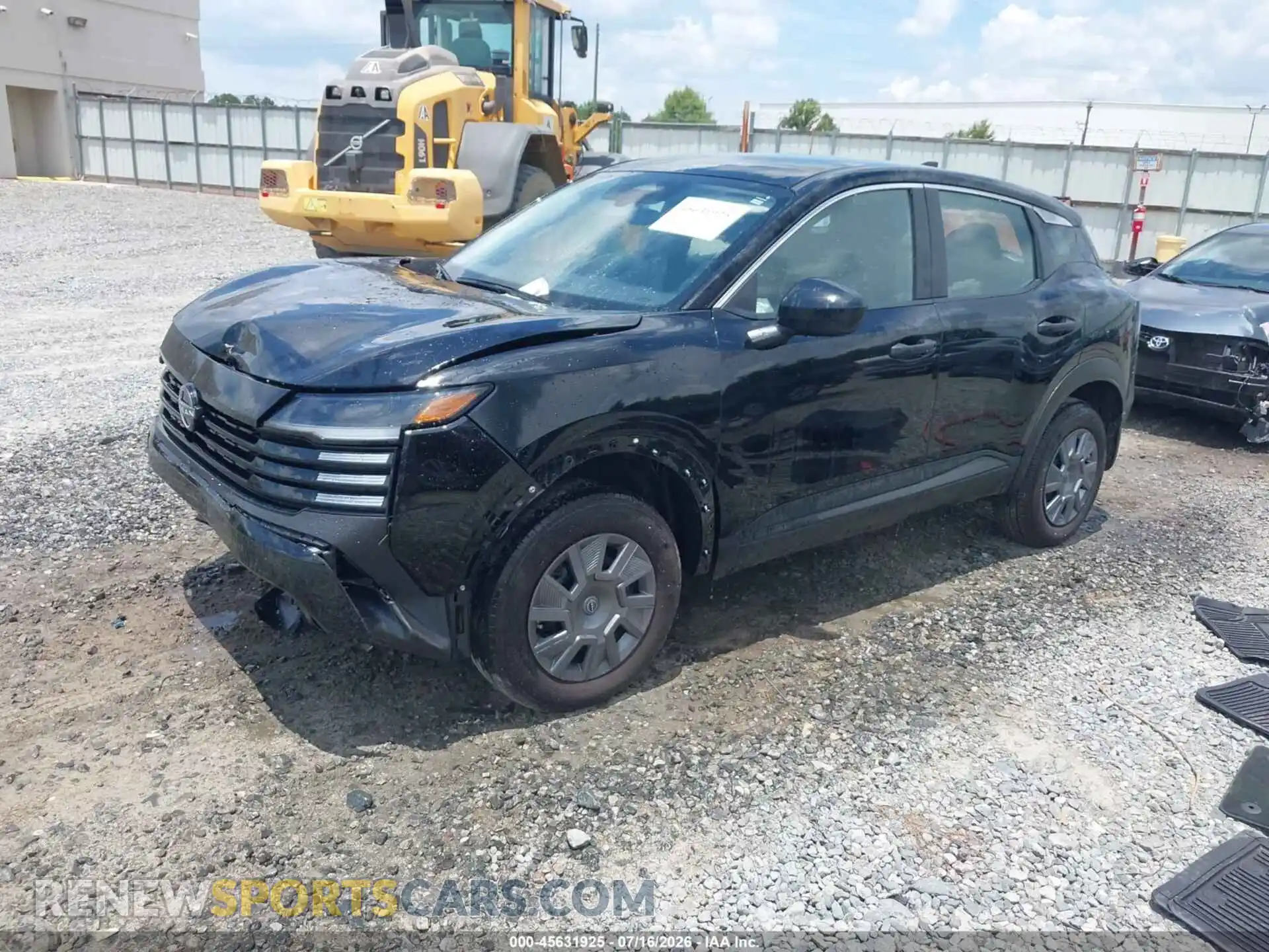 2 Photograph of a damaged car 3N8AP6BE7TL355870 NISSAN KICKS 2026